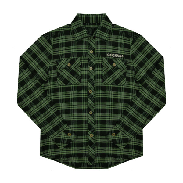 Camisa Tipo leñadora color Verde