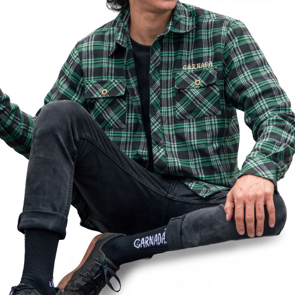 Camisa Tipo leñadora color Verde