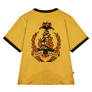 Camiseta Amarilla Burn all the Boats