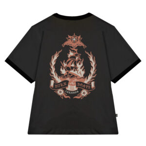 Camiseta Gris Oscuro Burn all the Boats