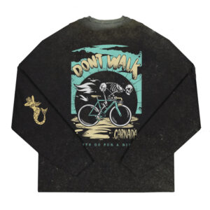 Long Sleeve Tie Dye Bike Ride