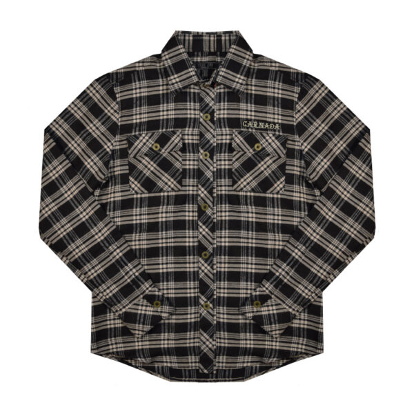 Camisa Tipo leñadora color Negro