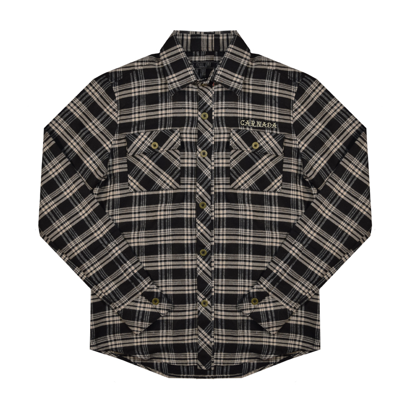 Camisa Tipo leñadora color Negro