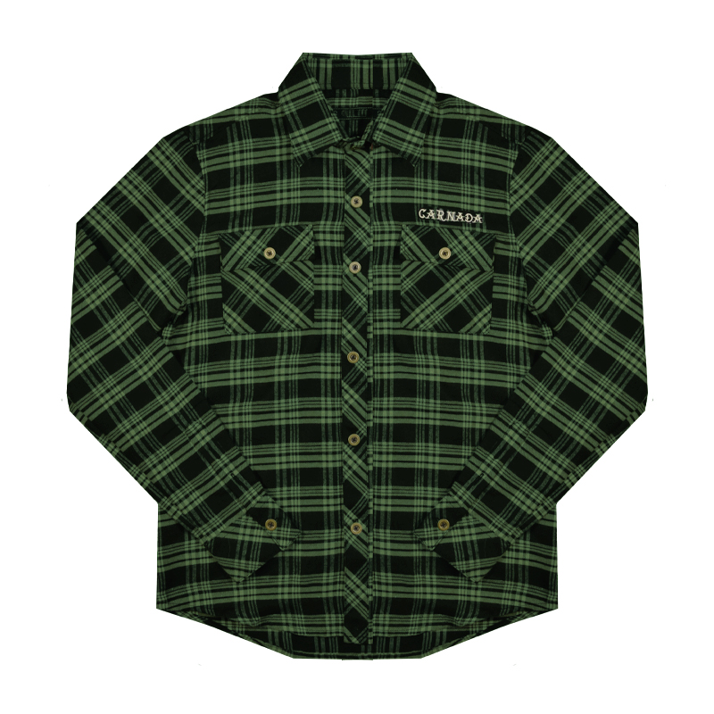 Camisa Tipo leñadora color Verde