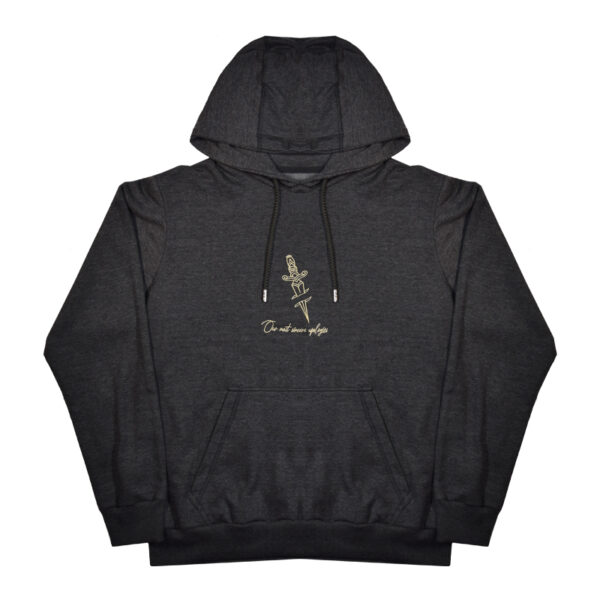Hoodie Darkgrey Knife