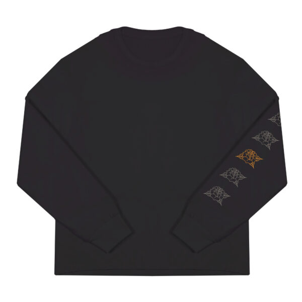 Long Sleeve Irresistible Black/Orange - Imagen 2