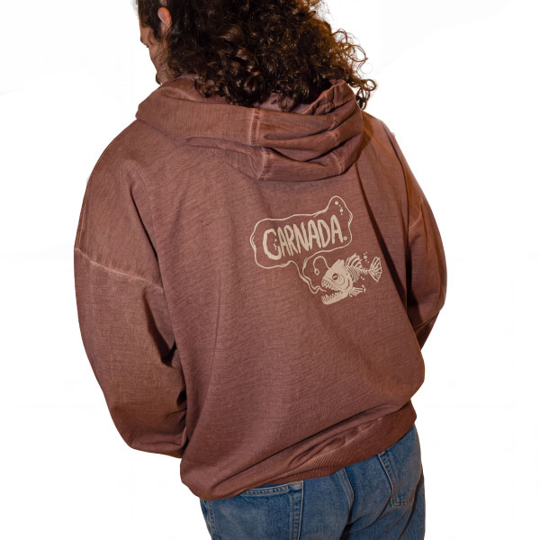 Hoodie Pigment DYED Cafe CRND