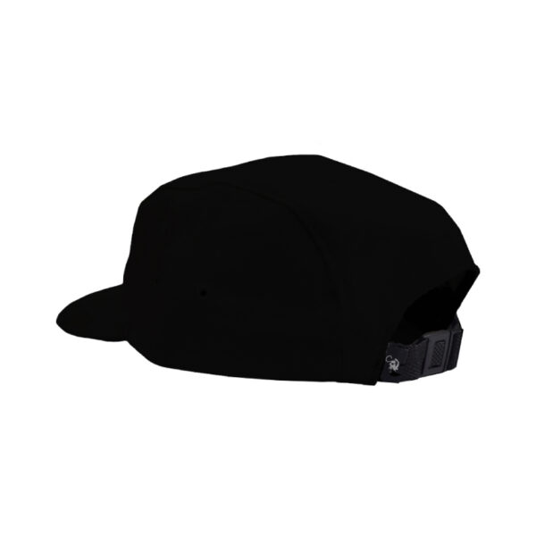 Gorra 5 paneles Clásica color Negro