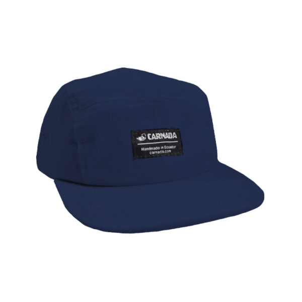 Gorra 5 paneles Clásica color Azul