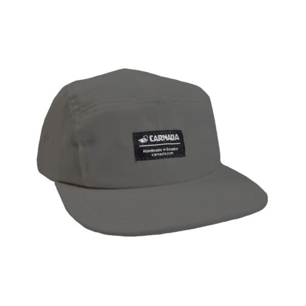 Gorra 5 paneles Clásica color Gris