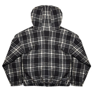 Hoodie Leñador Reversible Color Negro