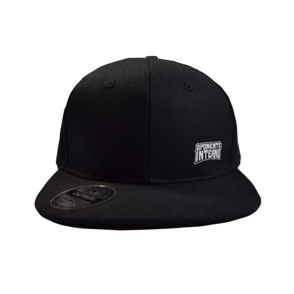 Gorra Negra Snapback Carnada x Oponente Interno - Imagen 3