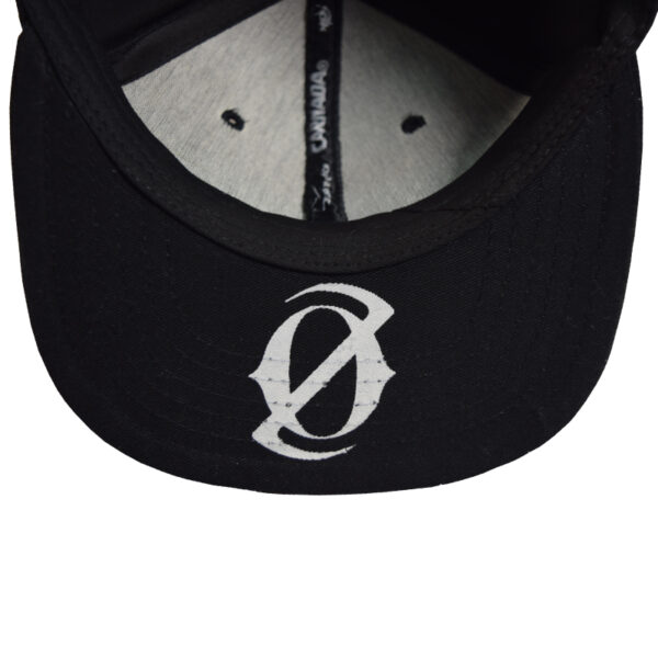 Gorra Negra Snapback Carnada x Oponente Interno - Imagen 6