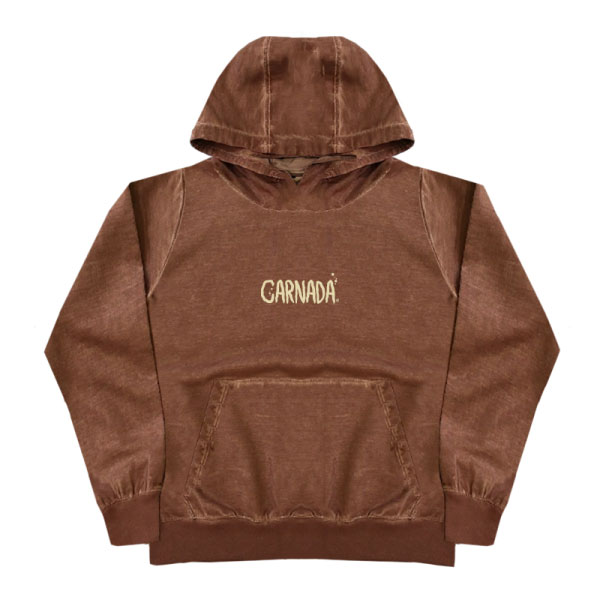 Hoodie Pigment DYED Cafe CRND