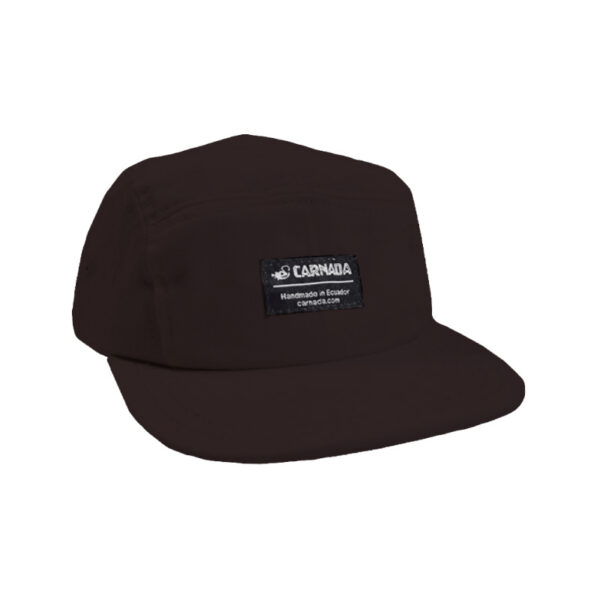 Gorra 5 paneles Clásica color Café
