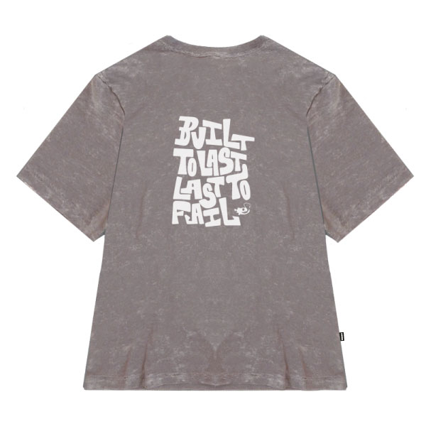 Camiseta Skull Pigment DYED Latte