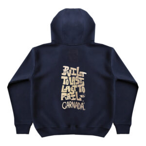 Hoodie Built to Last Azul