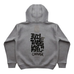 Hoodie Built to Last Gris
