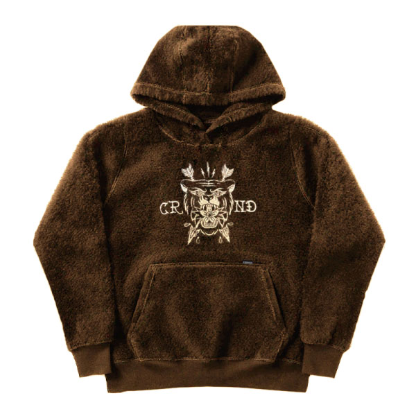 Hoodie Brown Grizzly