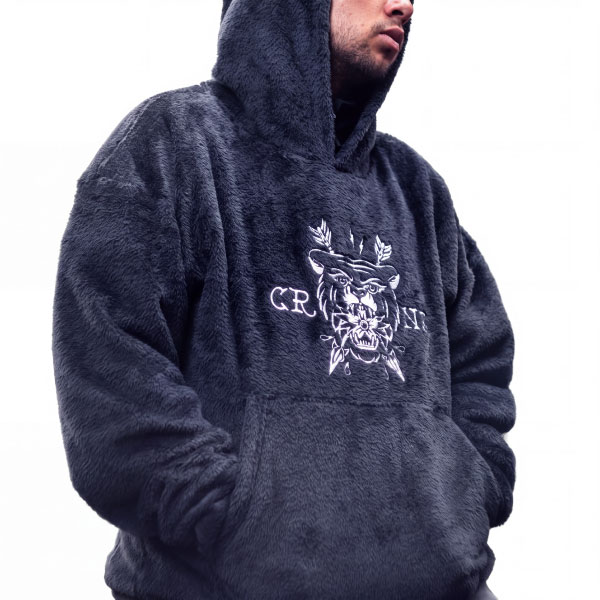 Hoodie Black Grizzly