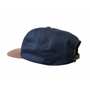 Gorra Crest Soft Strapback Inked  Azul Cafe