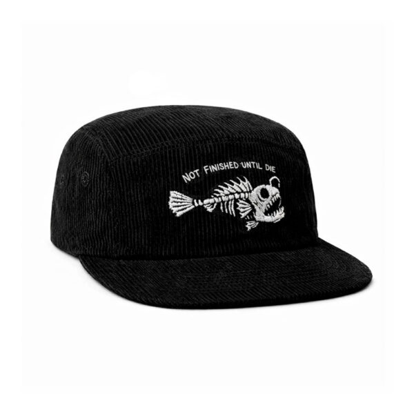 Gorra 5 paneles Negro Not Finished